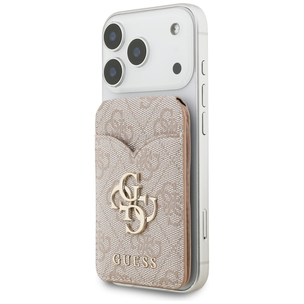 Πορτοφόλι Guess 4G Stand & Mirror Magsafe Pink με καθρέφτη - Image 2