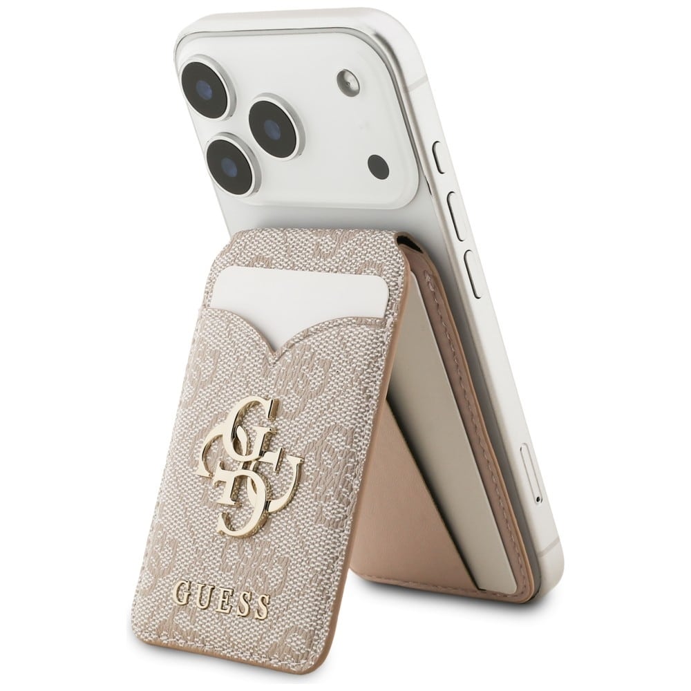 Πορτοφόλι Guess 4G Stand & Mirror Magsafe Pink με καθρέφτη - Image 3