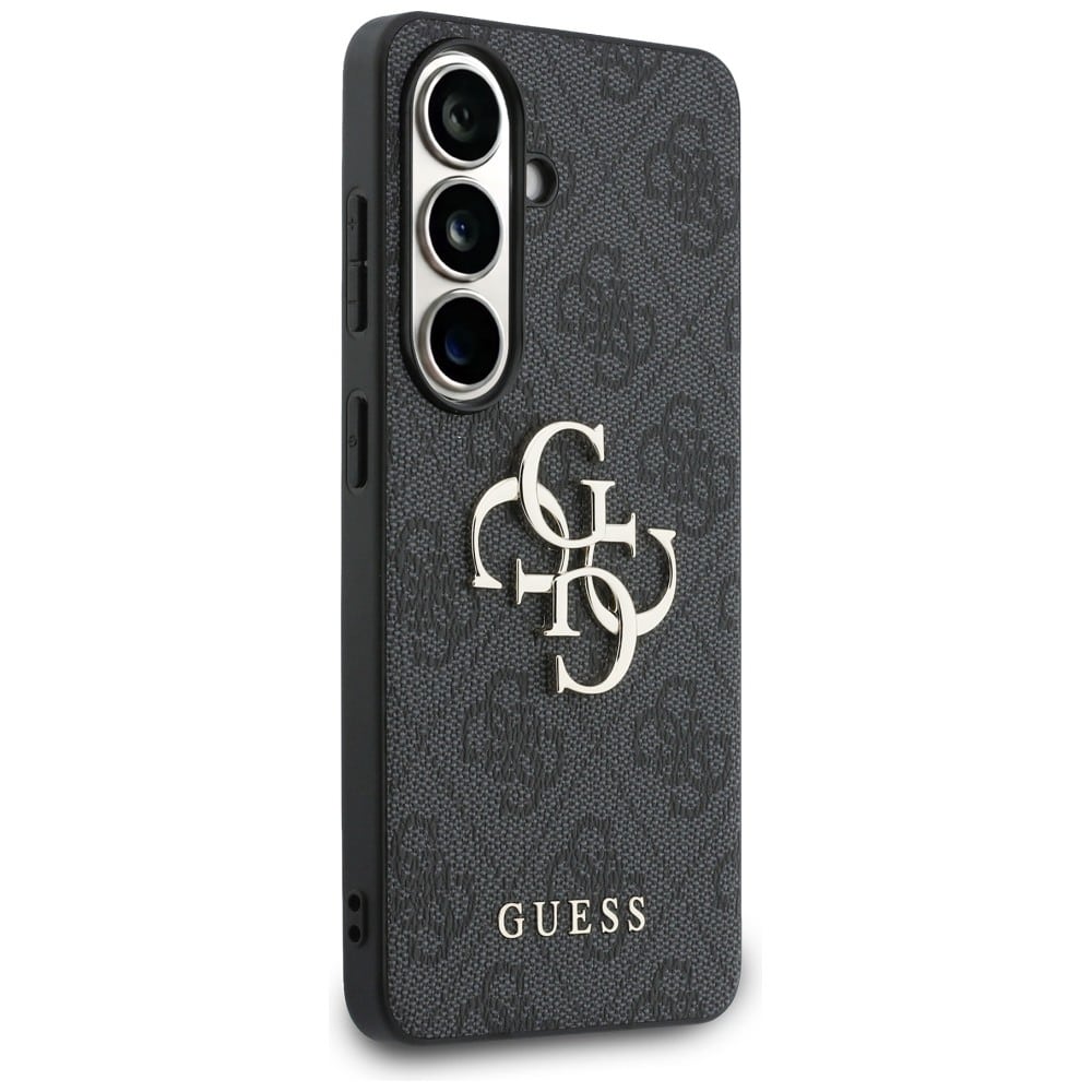 Θήκη Guess 4G με μεγάλο μεταλλικό λογότυπο για Samsung Galaxy S26 μαύρη - Image 4