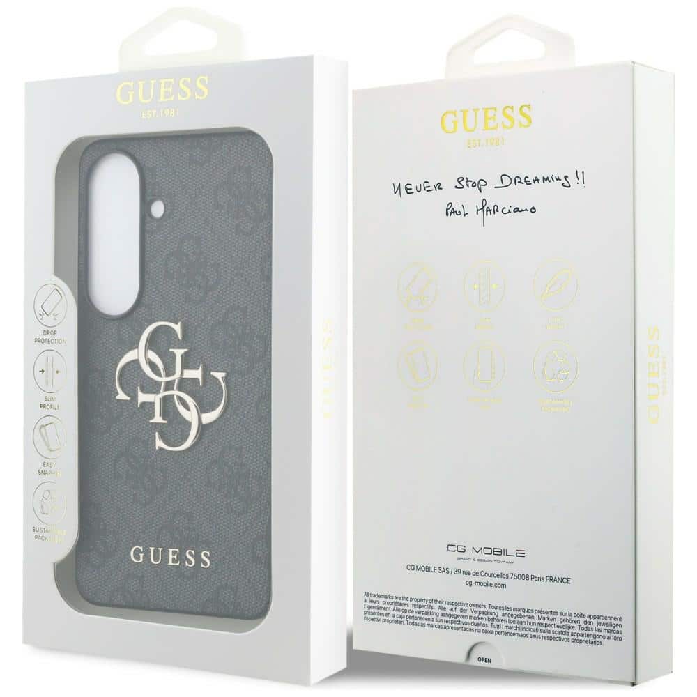 Θήκη Guess 4G Big Metal Logo για Samsung Galaxy S26 Plus μαύρη - Image 8
