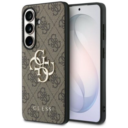 Θήκη Guess 4G Big Metal Logo για Samsung Galaxy S26 καφέ