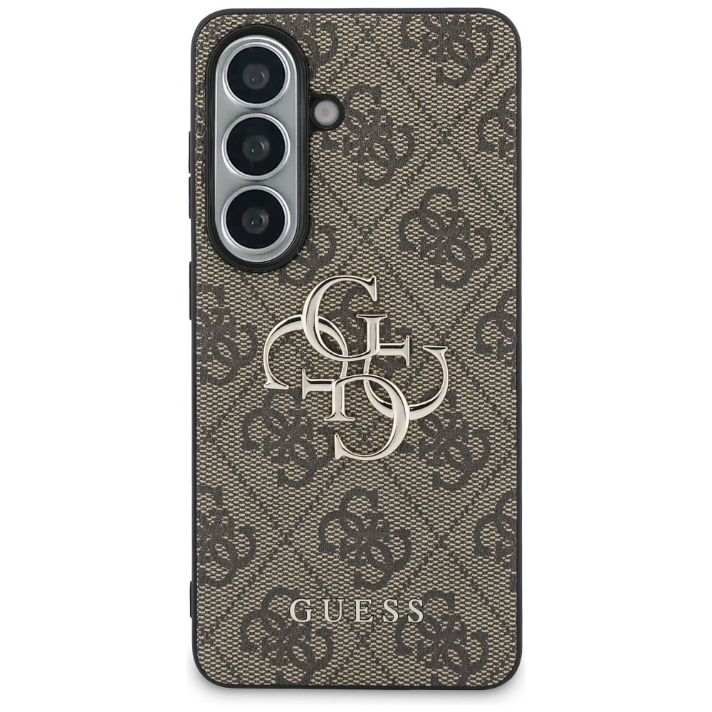 Θήκη Guess 4G Big Metal Logo για Samsung Galaxy S26 καφέ - Image 3