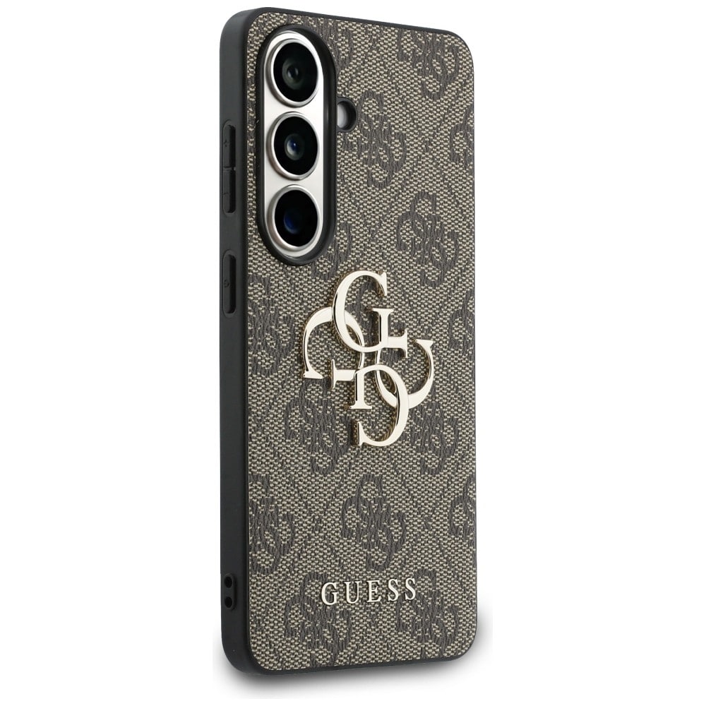 Θήκη Guess 4G Big Metal Logo για Samsung Galaxy S26 καφέ - Image 4