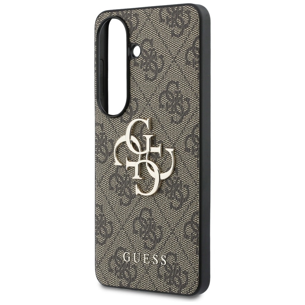 Θήκη Guess 4G Big Metal Logo για Samsung Galaxy S26 καφέ - Image 6