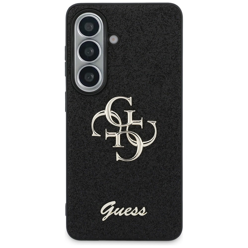 Θήκη Guess Fixed Glitter Big 4G Metal Logo για Samsung Galaxy S26 μαύρη - Image 3