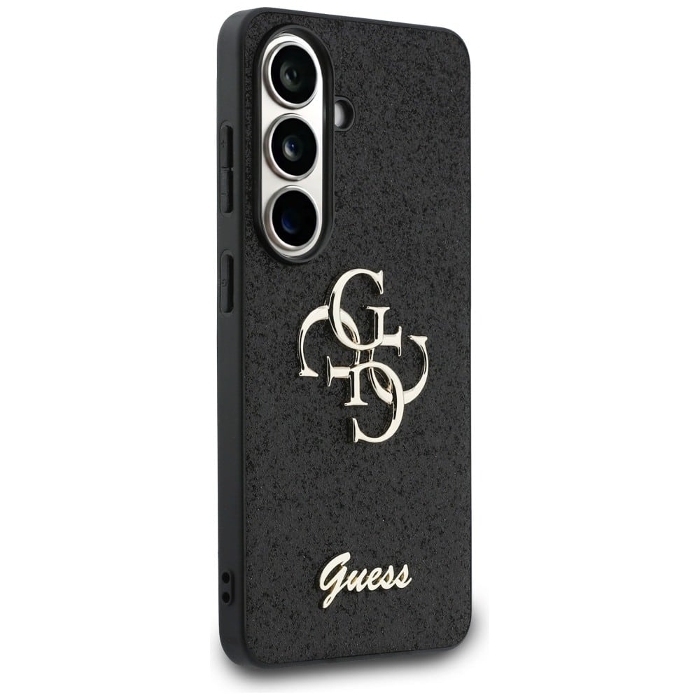 Θήκη Guess Fixed Glitter Big 4G Metal Logo για Samsung Galaxy S26 μαύρη - Image 4