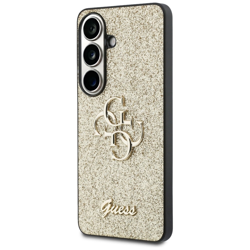 Θήκη Guess Fixed Glitter Big 4G Metal Logo για Samsung Galaxy S26 Χρυσό - Image 2