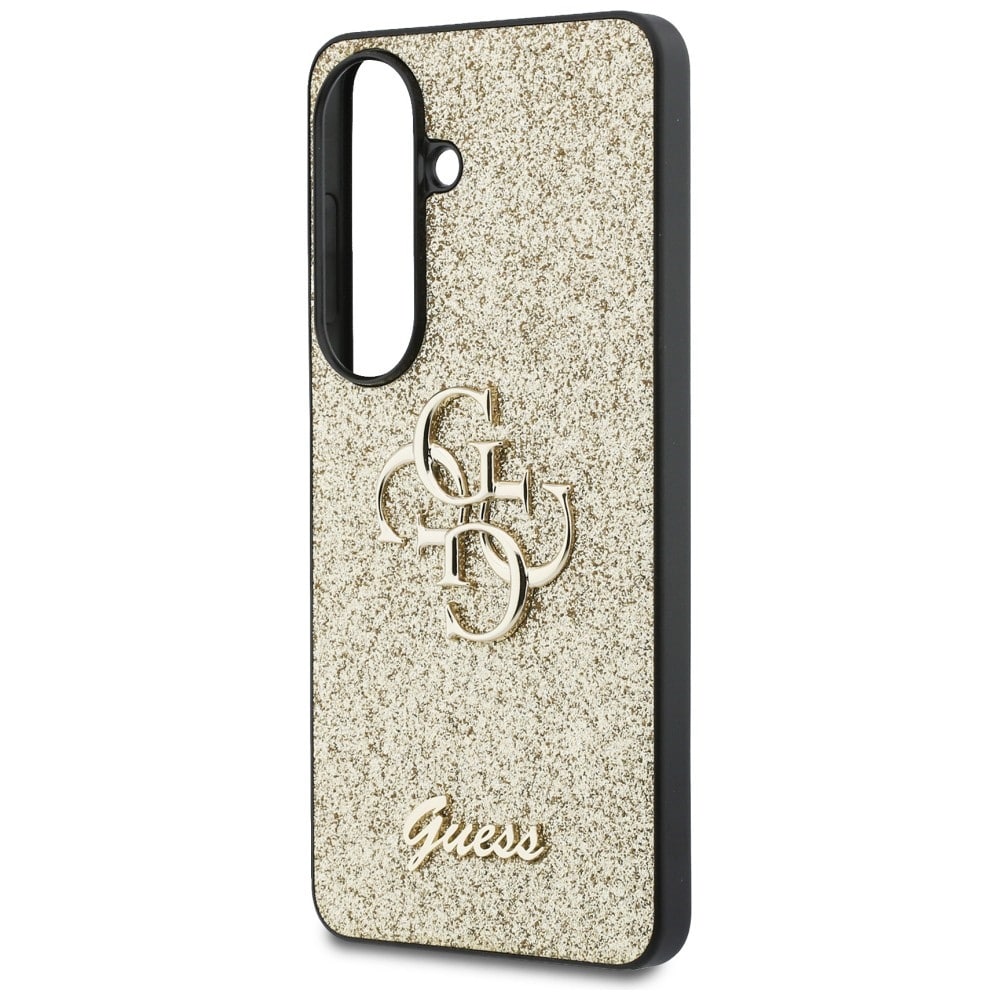 Θήκη Guess Fixed Glitter Big 4G Metal Logo για Samsung Galaxy S26 Χρυσό - Image 6
