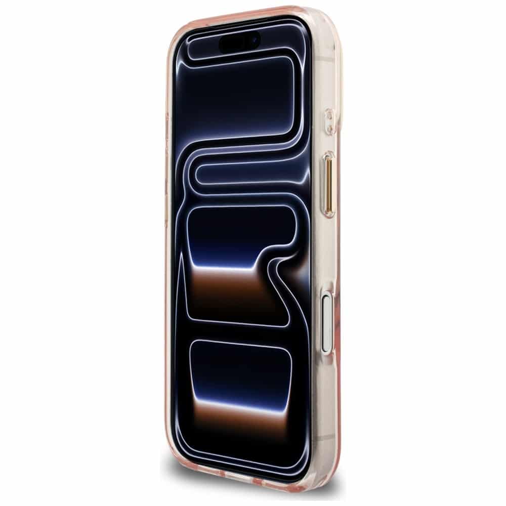 Guess IML Script Metal MagSafe - θήκη για Apple iPhone 17 Pro Max - Ροζ - Image 5