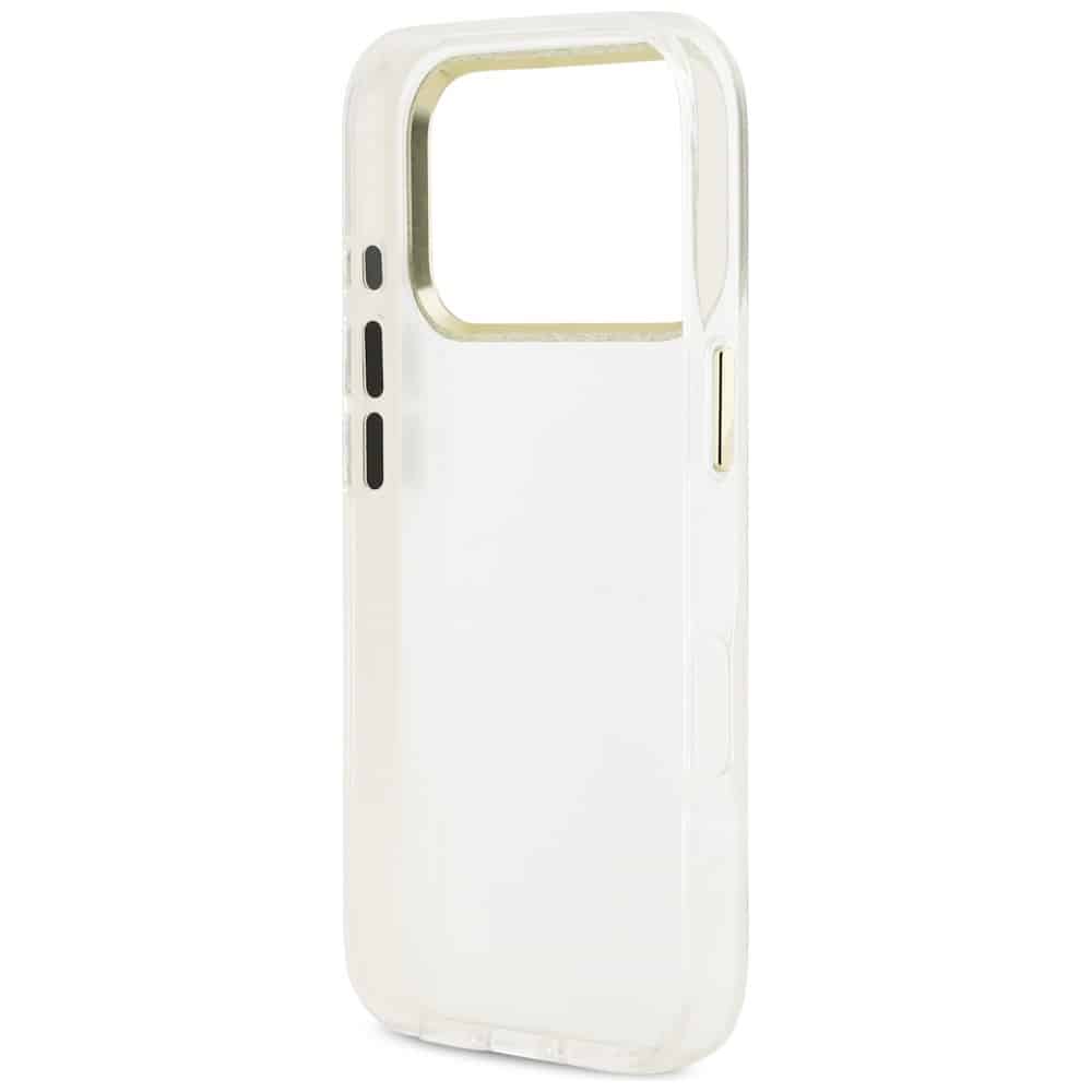 Θήκη Guess IML 4G Script Metal για iPhone 17 Pro Max λευκή - Image 7