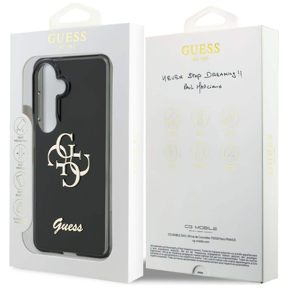 Guess IML Big Metal 4G - θήκη για Samsung Galaxy S26 - Μαύρο - Image 8