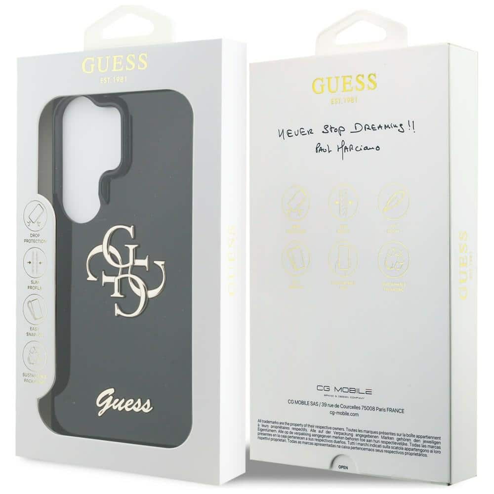 Guess Guess IML Big Metal 4G - θήκη για Samsung Galaxy S26 Ultra - Μαύρο - Image 8