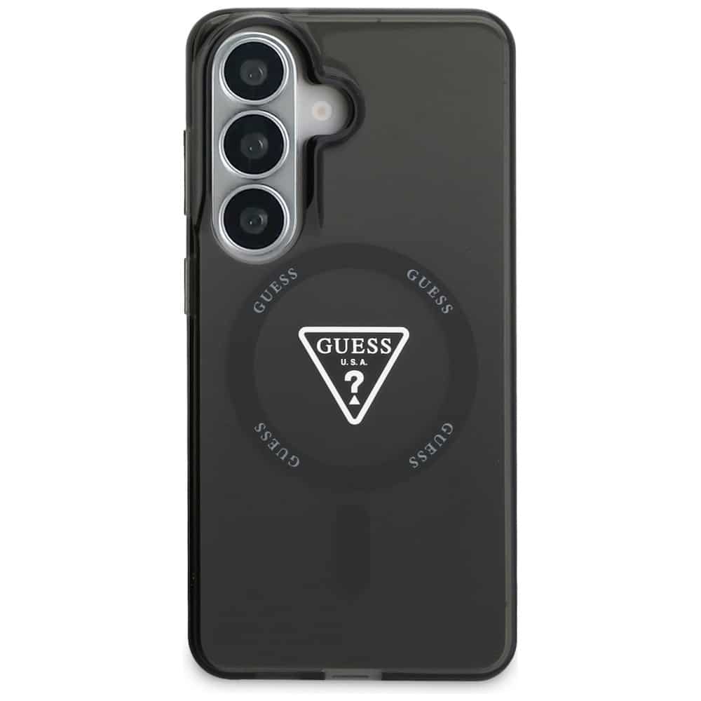 Guess IML Gradient Triangle Logo MagSafe - θήκη για Samsung Galaxy S26 - Μαύρο - Image 3