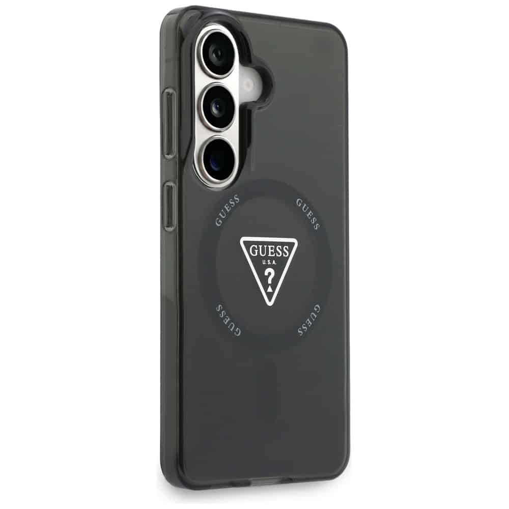 Guess IML Gradient Triangle Logo MagSafe - θήκη για Samsung Galaxy S26 - Μαύρο - Image 4