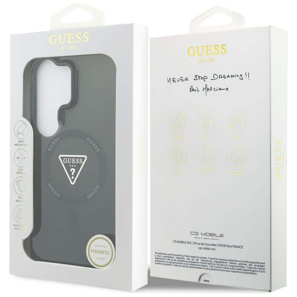 Guess IML Gradient Triangle Logo - θήκη για Samsung Galaxy S26 Ultra - Μαύρο - Image 8