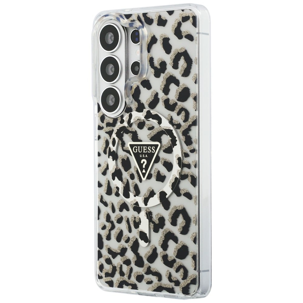 Guess IML Leopard Triangle - θήκη για Samsung Galaxy S26 Ultra - Μαύρο - Image 2