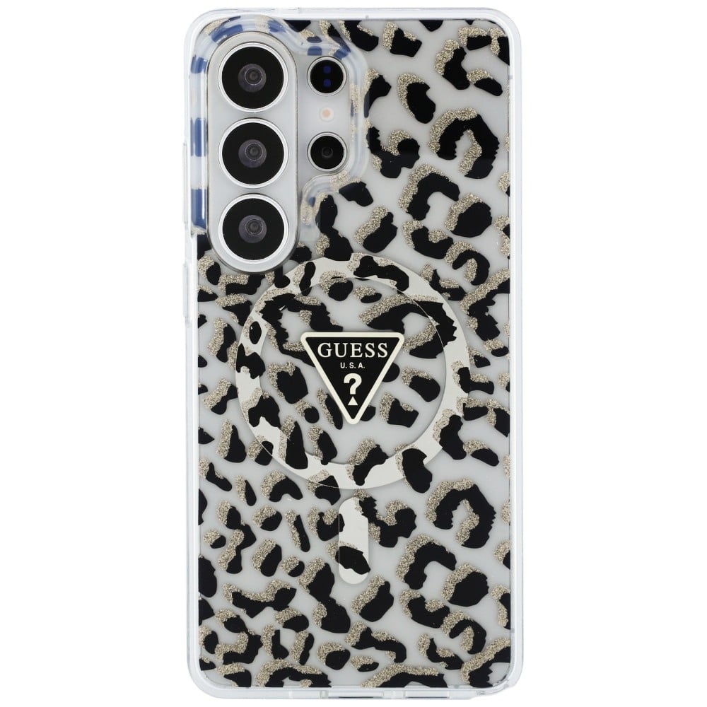 Guess IML Leopard Triangle - θήκη για Samsung Galaxy S26 Ultra - Μαύρο - Image 3