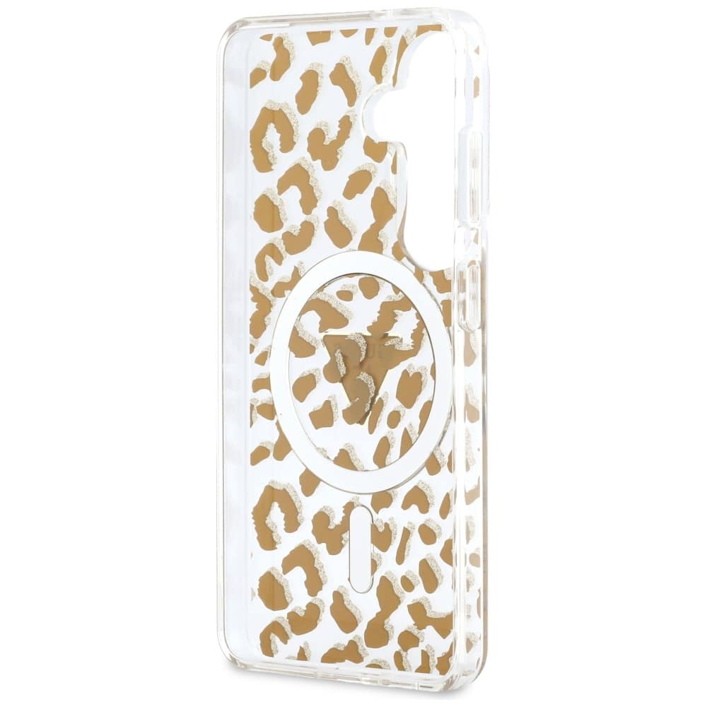 Guess IML Leopard Triangle - θήκη για Samsung Galaxy S26 - Καφέ - Image 7