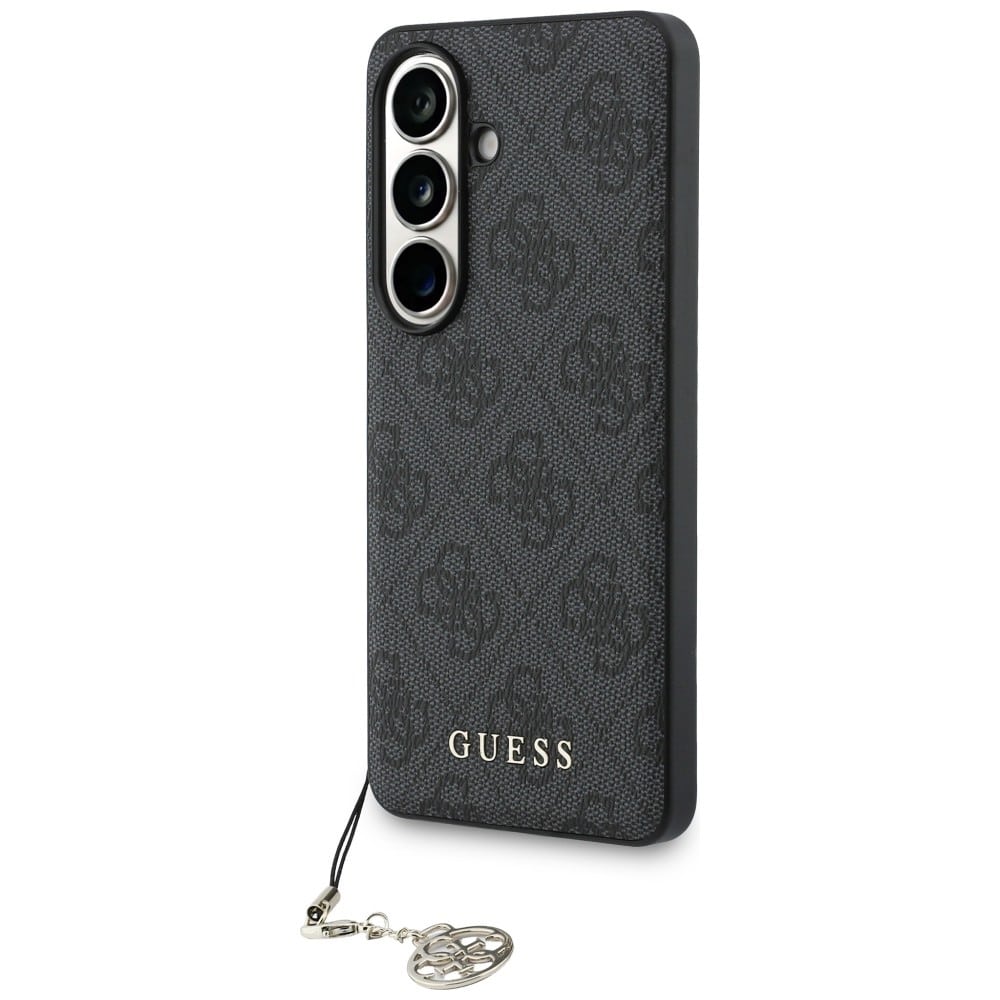 Θήκη Guess 4G Classic Logo Charm MagSafe για Samsung Galaxy S26 μαύρη - Image 2