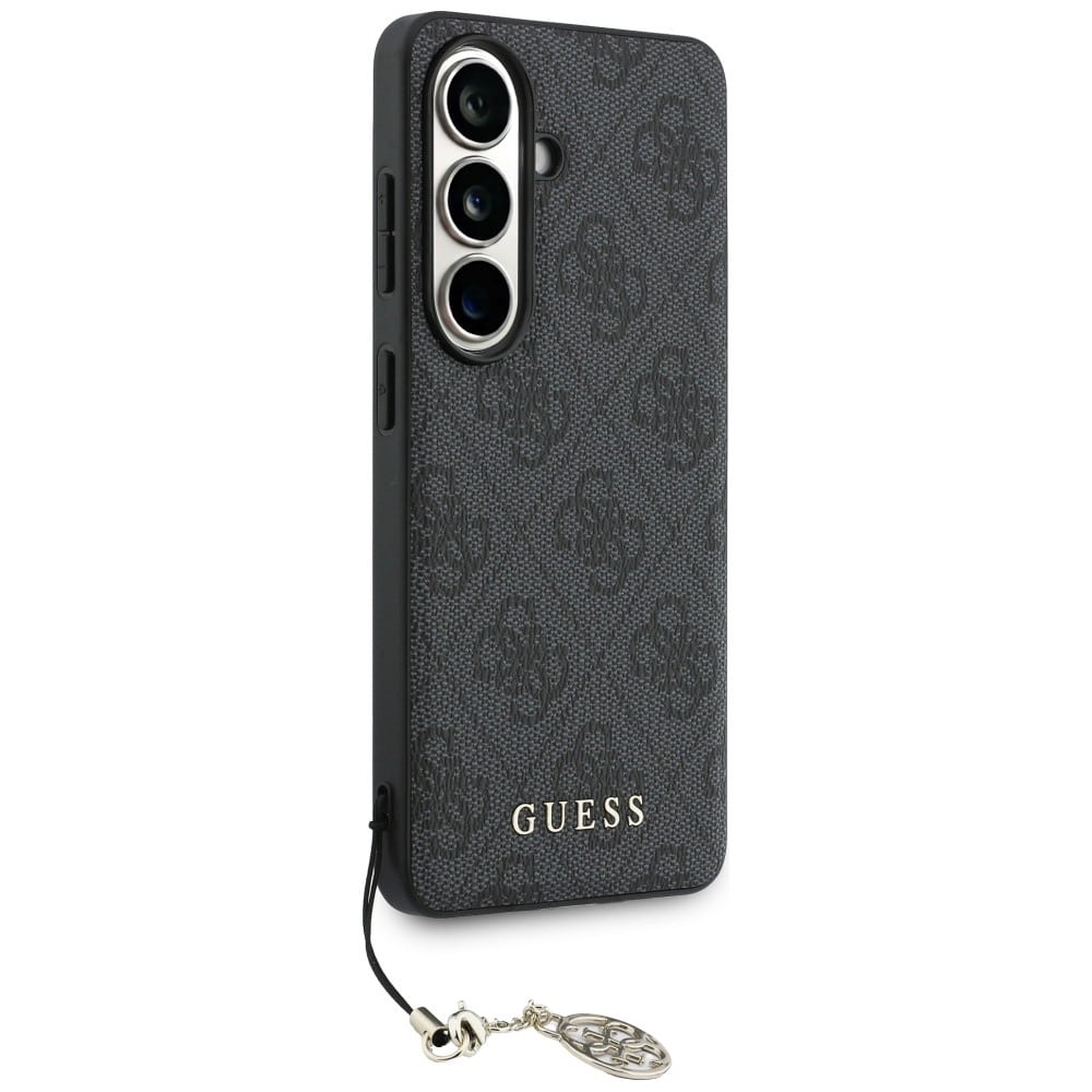 Θήκη Guess 4G Classic Logo Charm MagSafe για Samsung Galaxy S26 μαύρη - Image 3