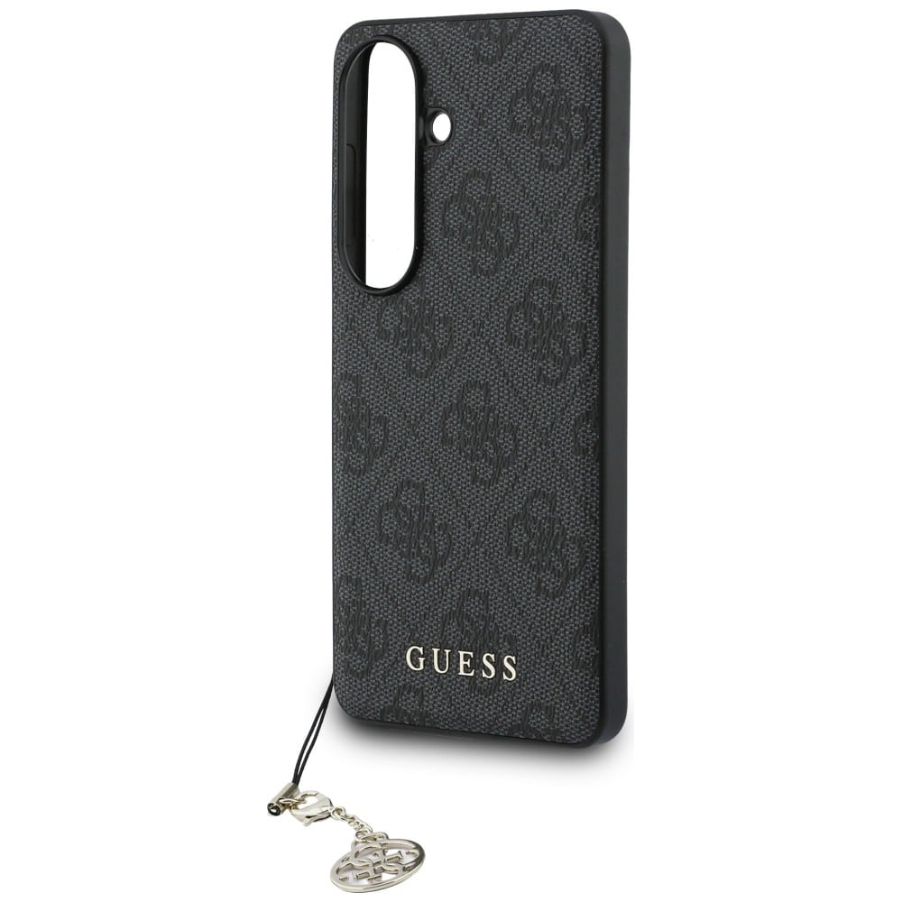 Θήκη Guess 4G Classic Logo Charm MagSafe για Samsung Galaxy S26 μαύρη - Image 5