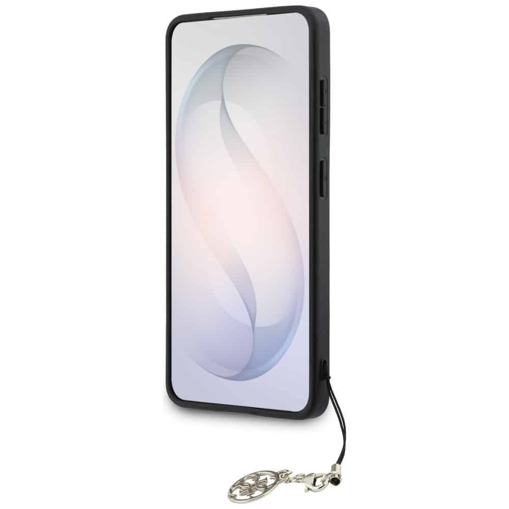 Θήκη Guess 4G Classic Logo Charm MagSafe για Samsung Galaxy S26 καφέ - Image 4