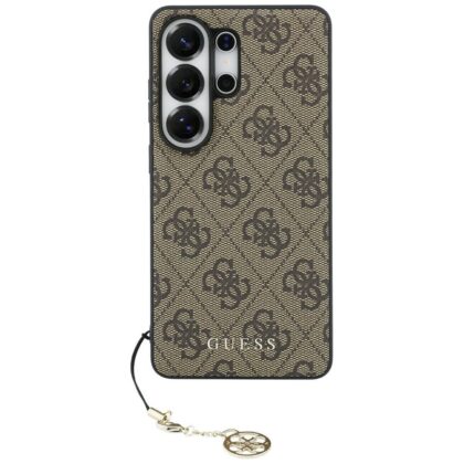 Guess 4G Classic Logo Charm - θήκη για Samsung Galaxy S26 Ultra - Καφέ