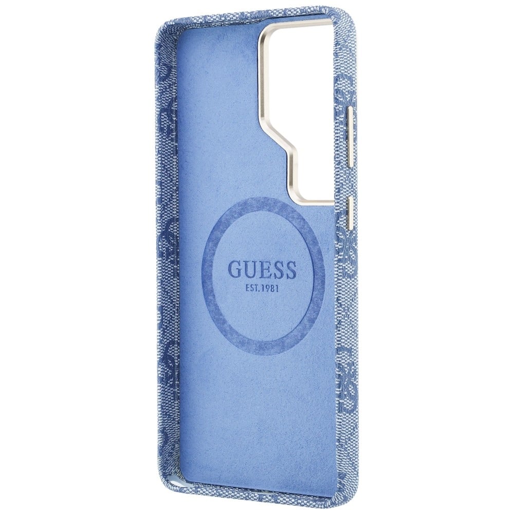 Θήκη Guess 4G Script MagSafe για Samsung Galaxy S26 Ultra μπλε - Image 7