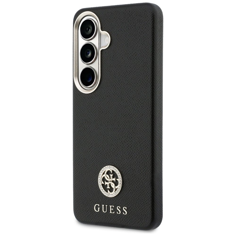 Guess 4G Rhinestone Round Logo - θήκη για Samsung Galaxy S26 - Μαύρο - Image 2