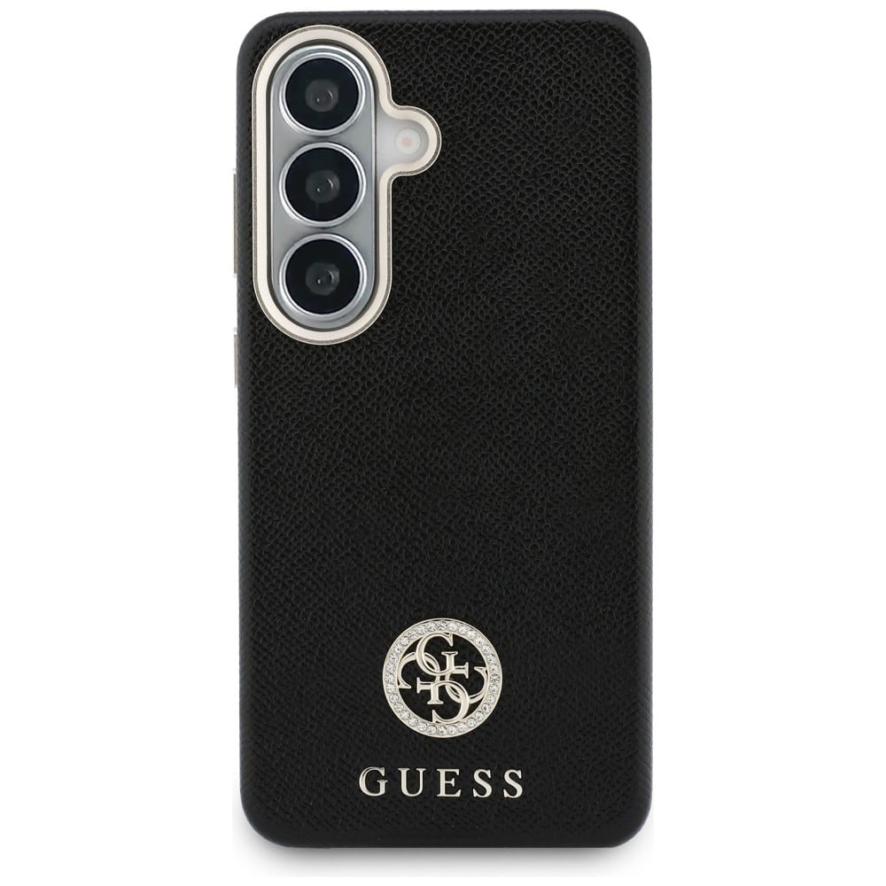Guess 4G Rhinestone Round Logo - θήκη για Samsung Galaxy S26 - Μαύρο - Image 3