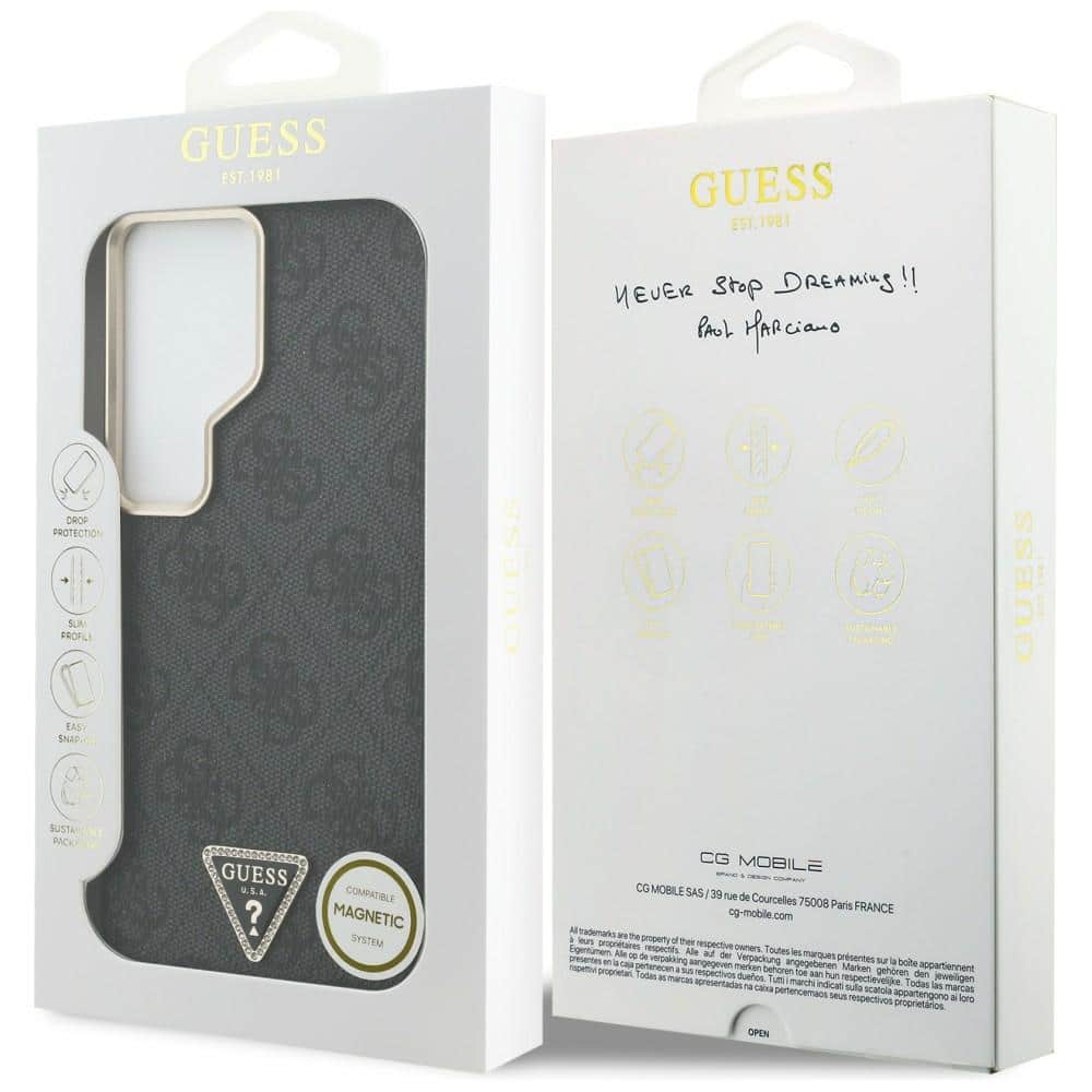 Guess 4G Triangle Logo - θήκη για Samsung Galaxy S26 Ultra - Μαύρο - Image 8