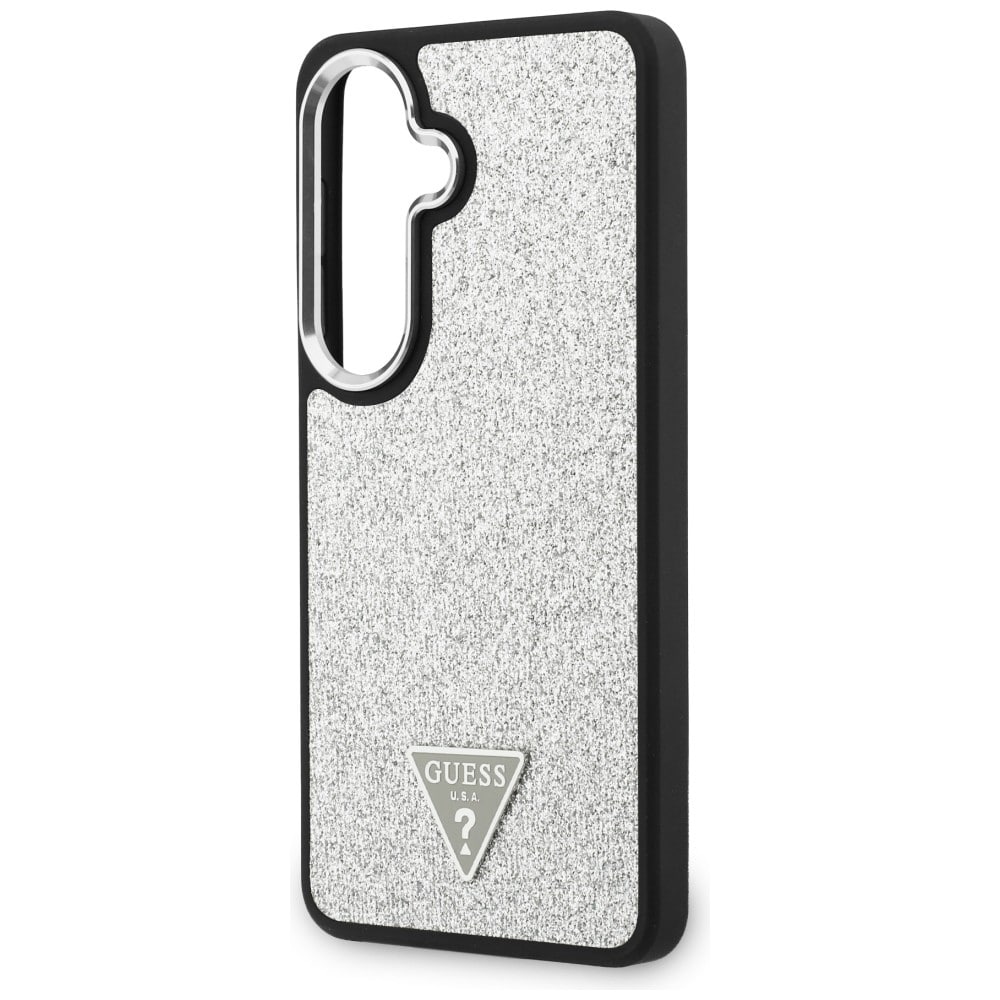 Guess Fixed Glitter Triangle - θήκη για Samsung Galaxy S26 - Ασημένιο - Image 6