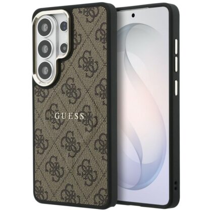 Guess 4G Embossed Ring - θήκη για Samsung Galaxy S26 Ultra - Καφέ