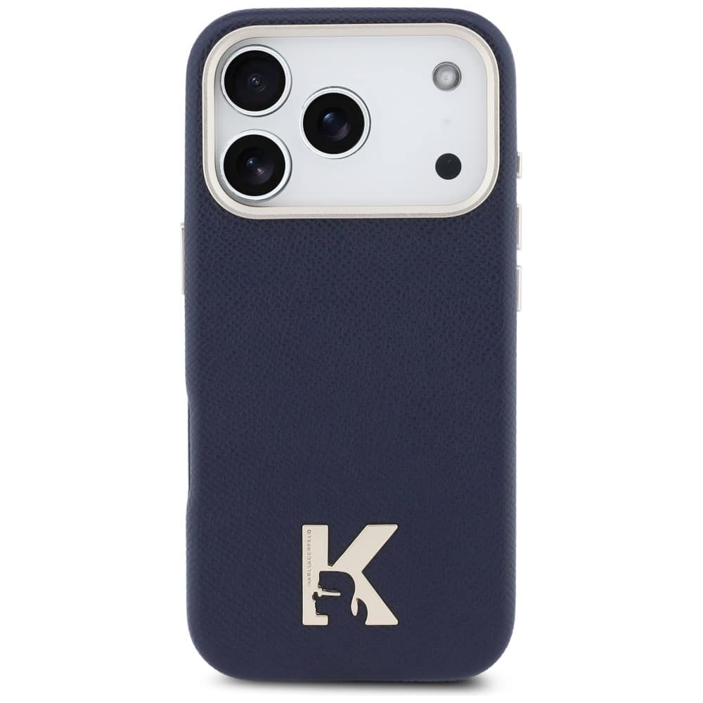 Karl Lagerfeld Karl Head Logo MagSafe - θήκη για Apple iPhone 17 Pro - Μπλε - Image 3