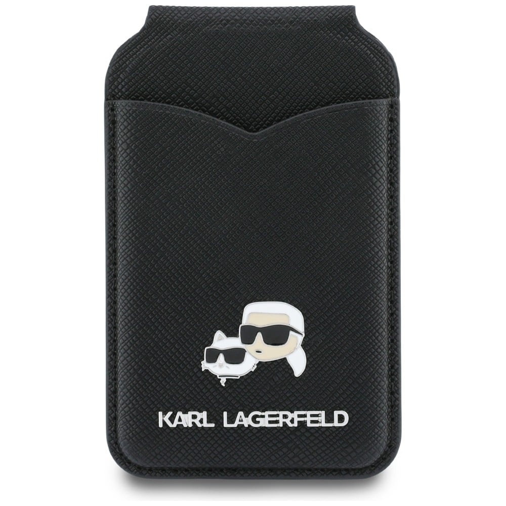 Πορτοφόλι Karl Lagerfeld Stand Mirror MagSafe με καθρέφτη σε μαύρο χρώμα - Image 4