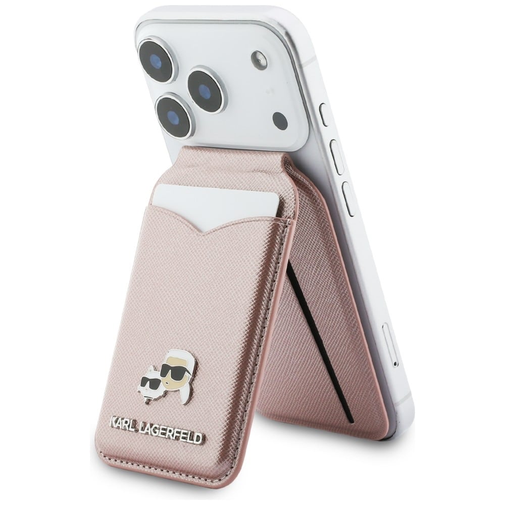Πορτοφόλι Karl Lagerfeld Stand Mirror MagSafe Ροζ - Image 3