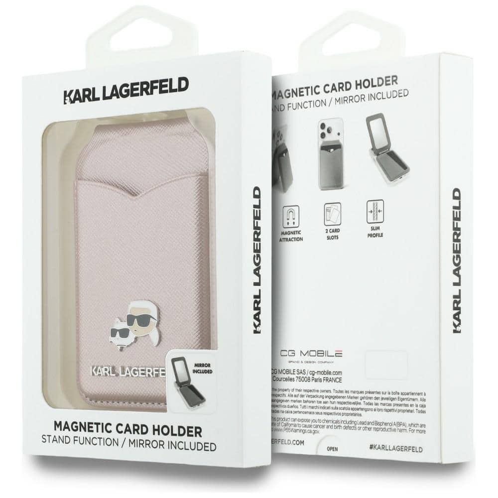 Πορτοφόλι Karl Lagerfeld Stand Mirror MagSafe Ροζ - Image 7
