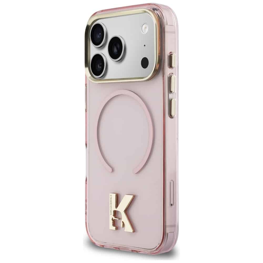 Karl Lagerfeld IML K Head Logo - θήκη για Apple iPhone 17 Pro Max - Ροζ - Image 2