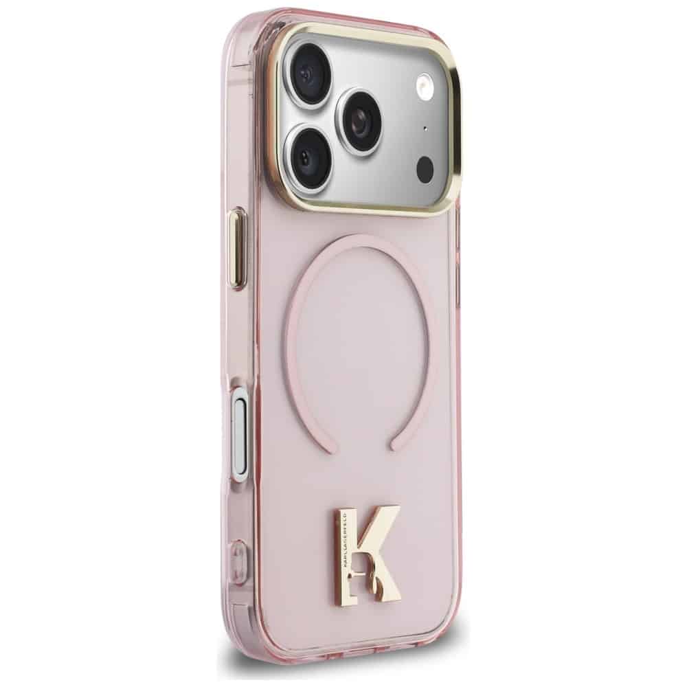 Karl Lagerfeld IML K Head Logo - θήκη για Apple iPhone 17 Pro Max - Ροζ - Image 4
