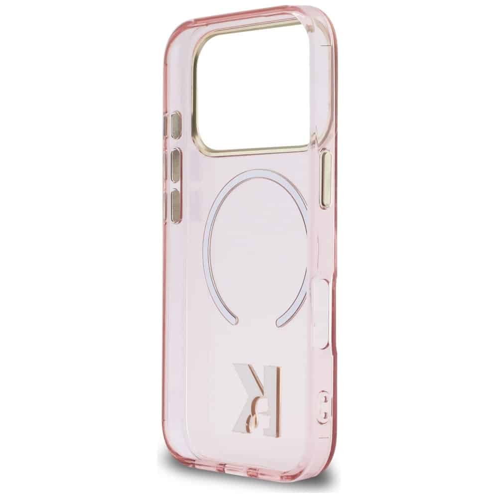 Karl Lagerfeld IML K Head Logo - θήκη για Apple iPhone 17 Pro Max - Ροζ - Image 7