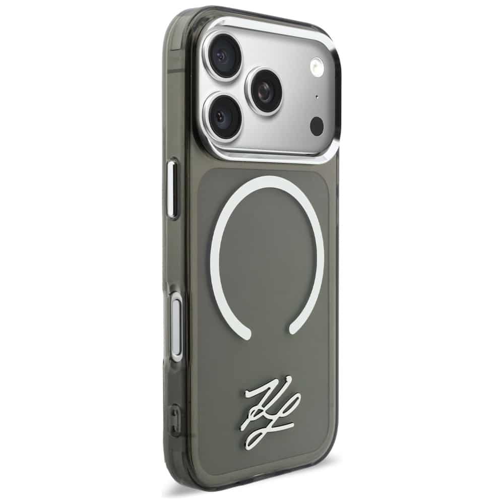 Karl Lagerfeld IML KL Script Logo - θήκη για Apple iPhone 17 Pro - Μαύρο - Image 4