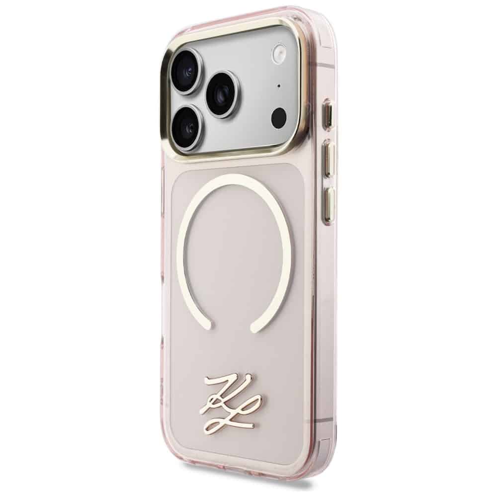 Karl Lagerfeld IML KL Script Logo - θήκη για Apple iPhone 17 Pro - Ροζ - Image 2