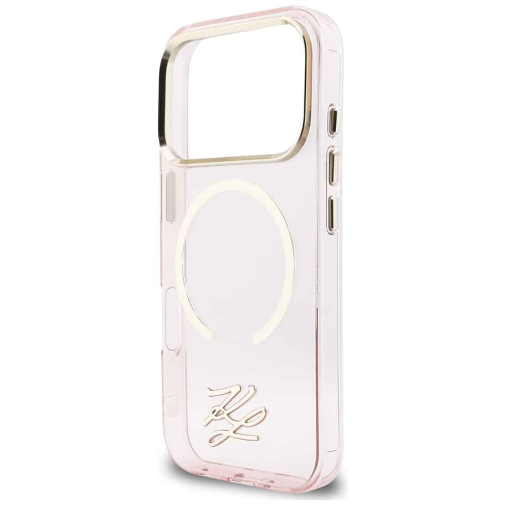 Karl Lagerfeld IML KL Script Logo - θήκη για Apple iPhone 17 Pro Max - Ροζ - Image 6