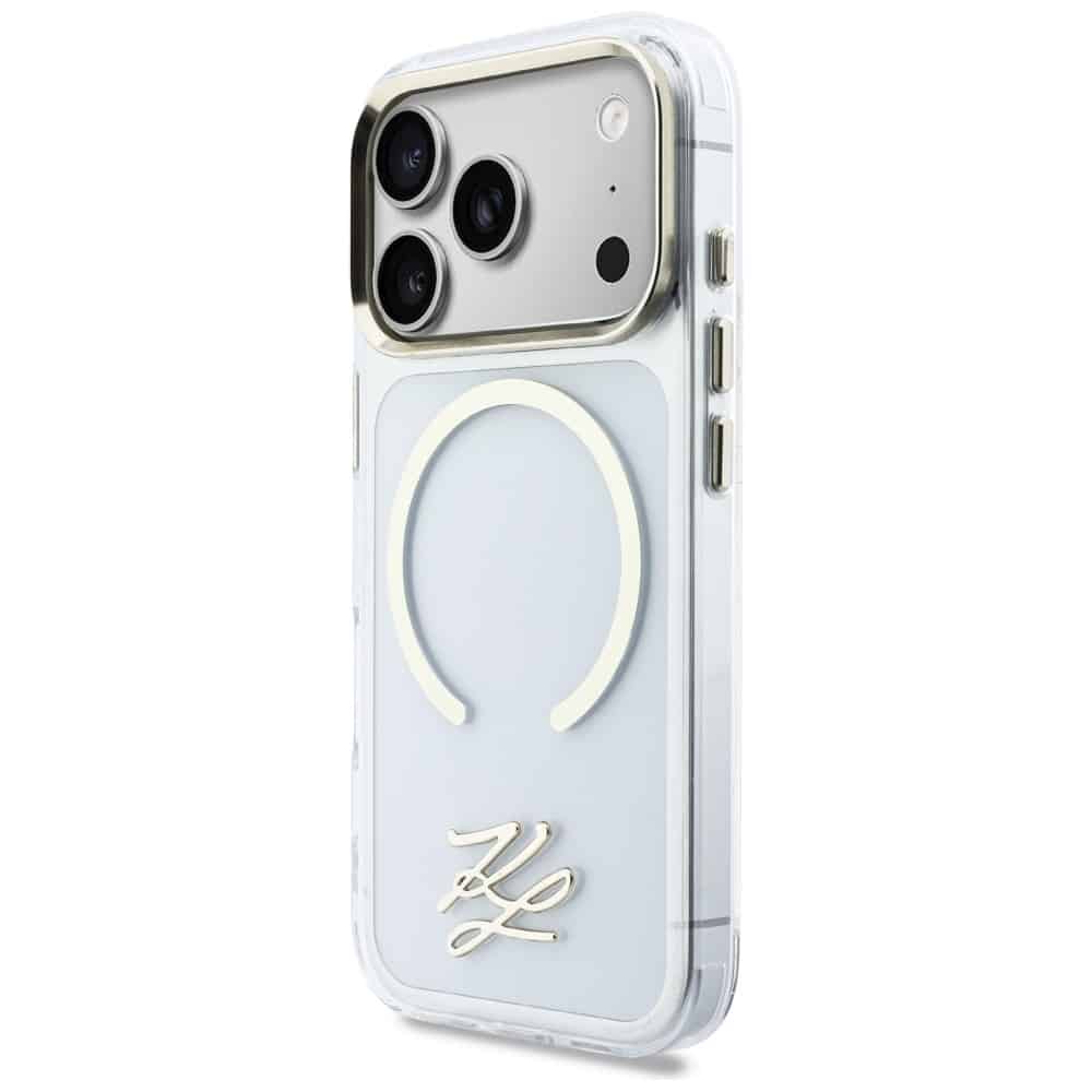Karl Lagerfeld IML KL Script Logo - θήκη για Apple iPhone 17 Pro - Διάφανο - Image 2
