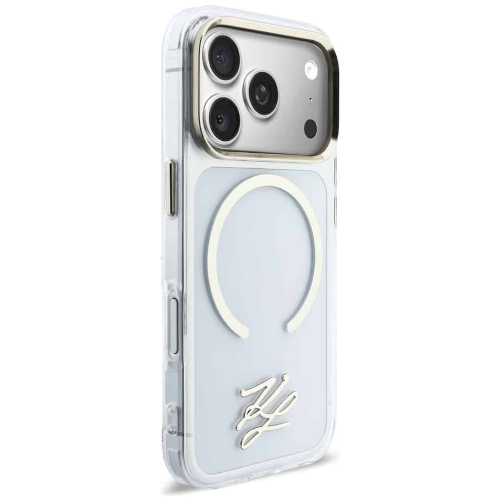 Karl Lagerfeld IML KL Script Logo - θήκη για Apple iPhone 17 Pro - Διάφανο - Image 4