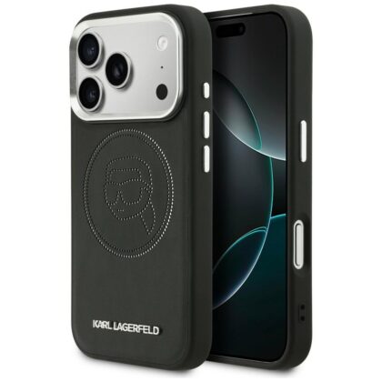 Karl Lagerfeld K Head Point Logo - θήκη για Apple iPhone 17 Pro Max - Μαύρο