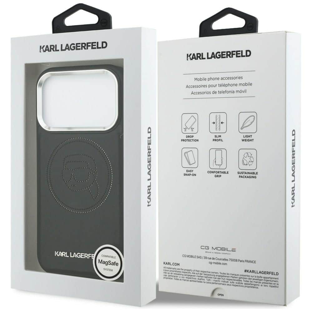 Karl Lagerfeld K Head Point Logo - θήκη για Apple iPhone 17 Pro Max - Μαύρο - Image 8