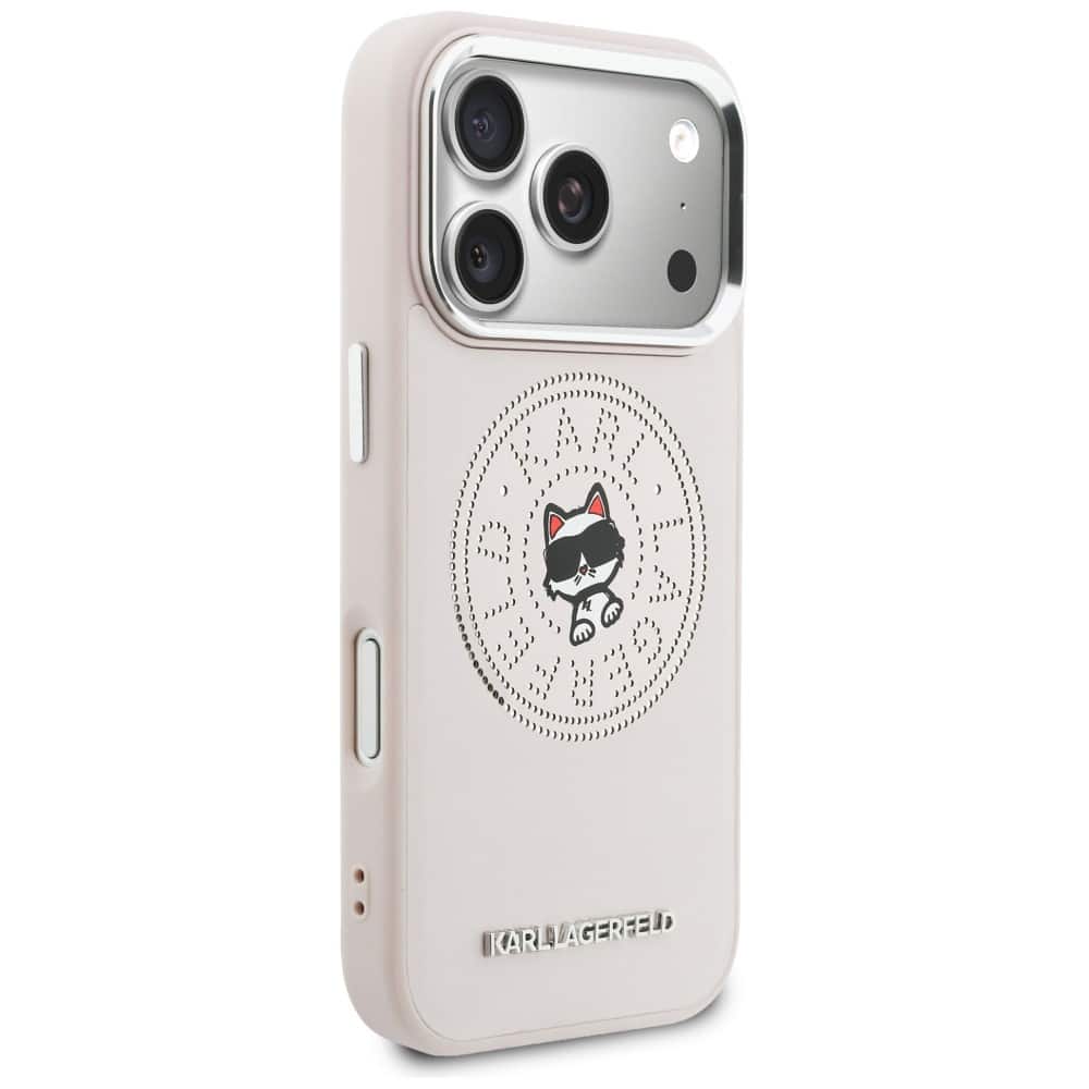 Karl Lagerfeld Point & Choupette Sketch - θήκη για Apple iPhone 17 Pro - Ροζ - Image 4