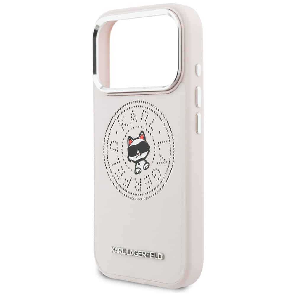 Karl Lagerfeld Point & Choupette Sketch - θήκη για Apple iPhone 17 Pro - Ροζ - Image 6