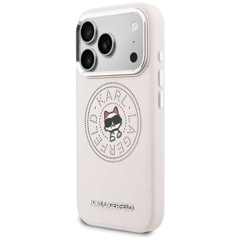 Karl Lagerfeld Point & Choupette Sketch - θήκη για Apple iPhone 17 Pro Max - Ροζ - Image 2